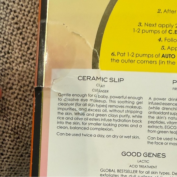 SUNDAY RILEY Wake Up With Me Skincare Set EMPTY BOX- no products inside - AM set - Picture 4 of 10